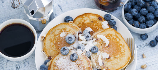Coconut Almond Pancakes