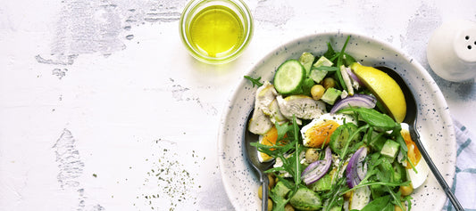 Spinach and Kale Salad with Bacon and Chicken
