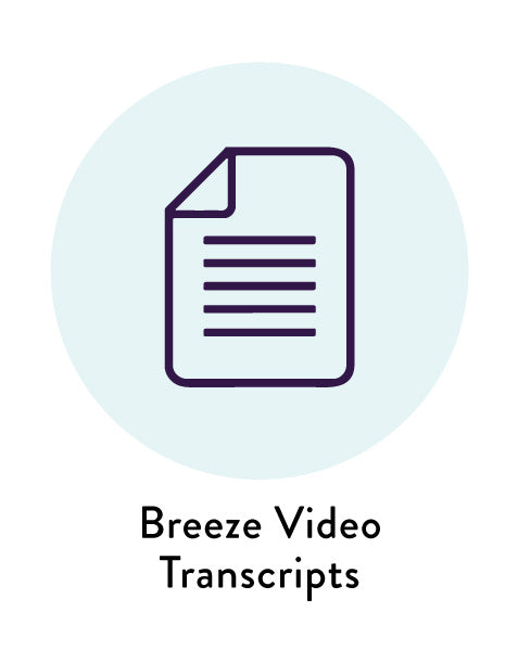 Breeze Video Transcripts
