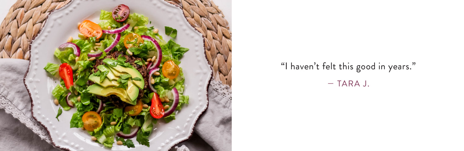 Tara J. says "I haven't felt this good in years."