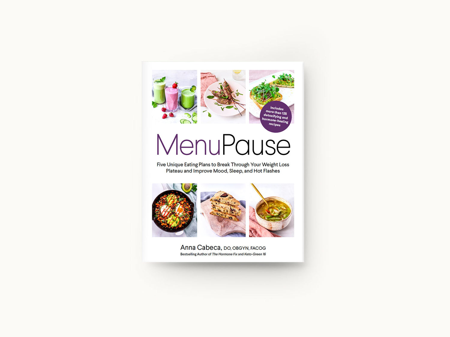 Book Cover for MenuPause by Anna Cabeca, DO, OBGYN, FACOG