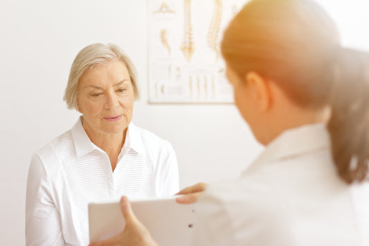 Woman consulting her Doctor