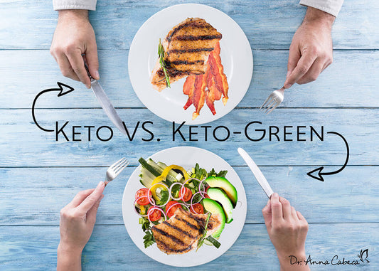 Keto vs. Keto Green meals