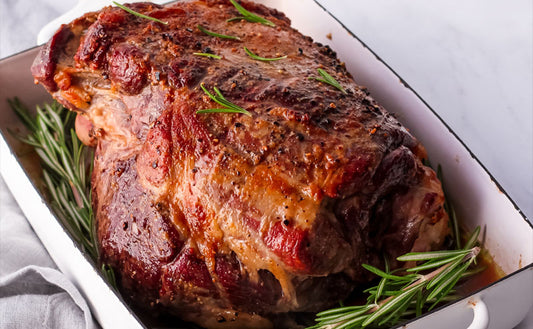 Image of juicy roast with rosemary
