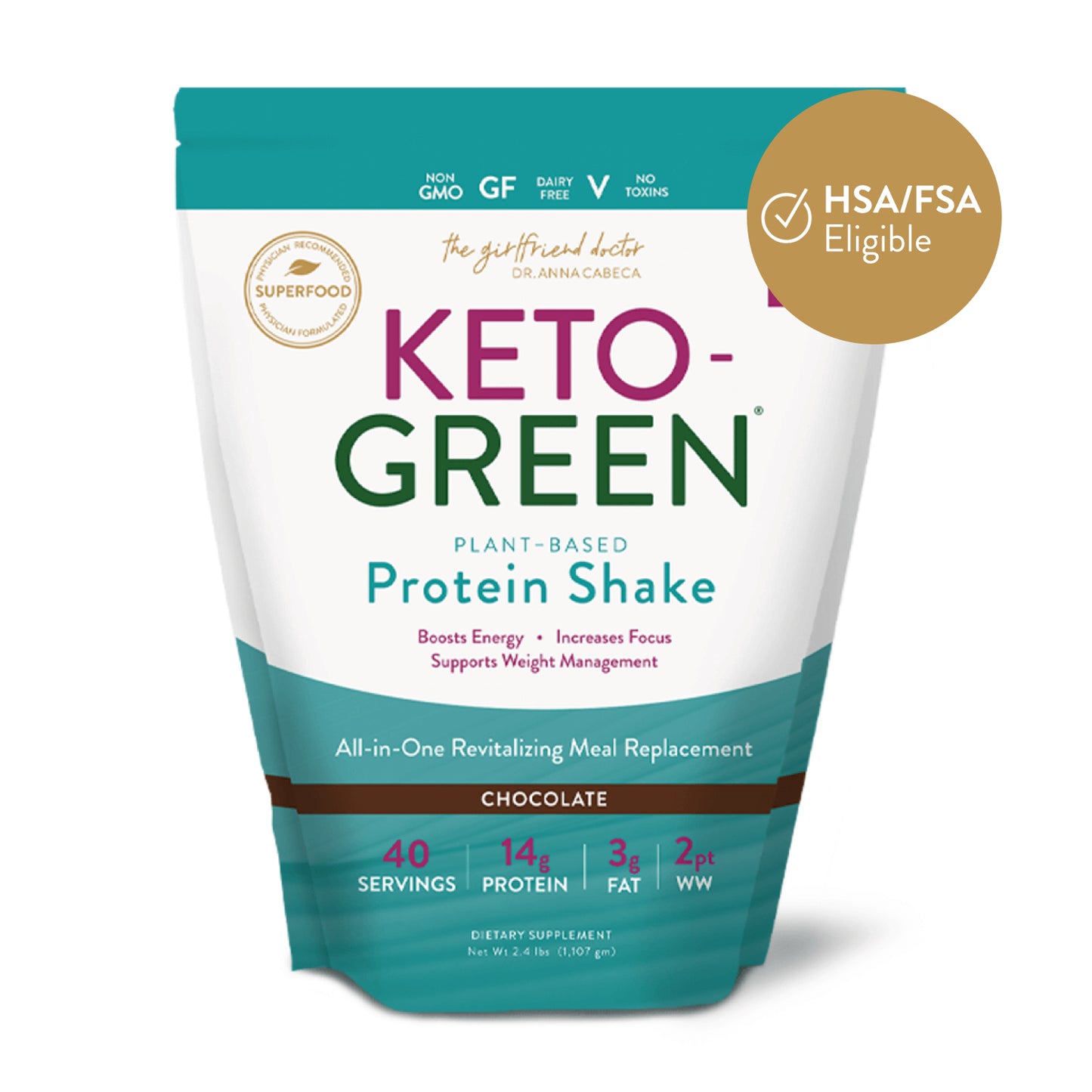 Keto-Green® Shake 40 Servings