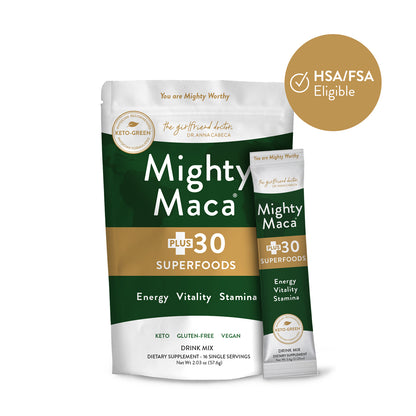 Mighty Maca® Plus Superfood Drink Mix for Hot Flashes & Energy Support