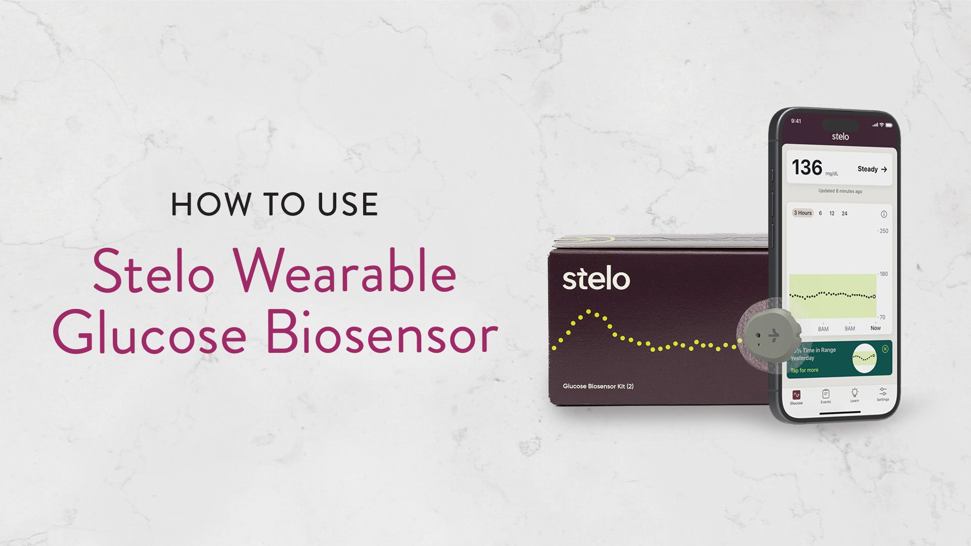 Stelo Wearable Glucose Biosensor 2-Pack (By Dexcom) | Dr Anna Cabeca