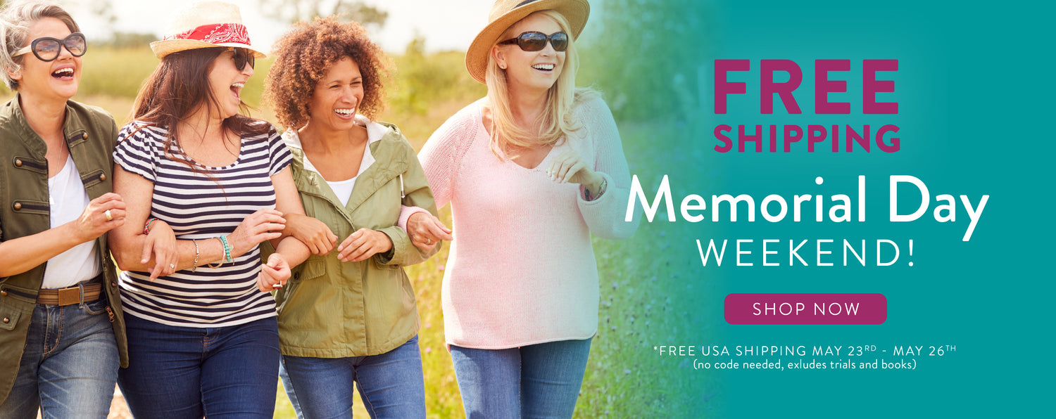 Free Shipping memorial day weekend Shop Now