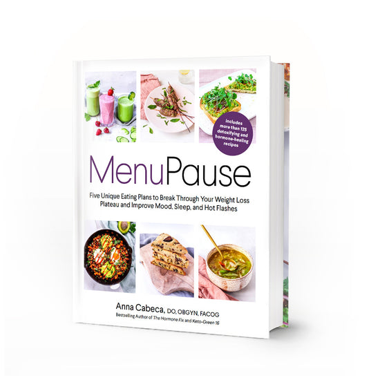 Book Cover for MenuPause by Anna Cabeca, DO, OBGYN, FACOG