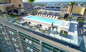 The Statler Rooftop Pool