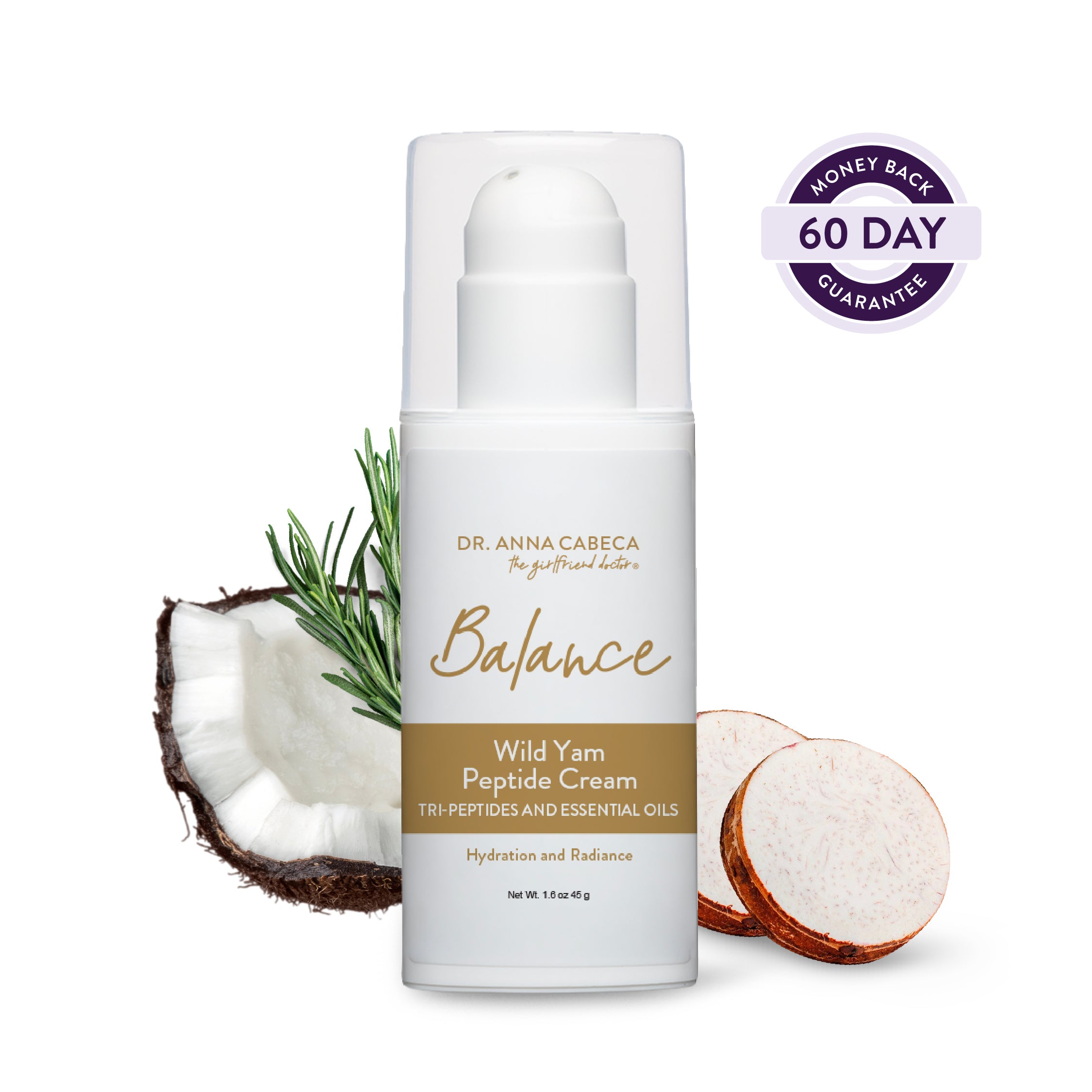 Wild Yam Cream for Menopause | Balance by Dr. Anna Cabeca