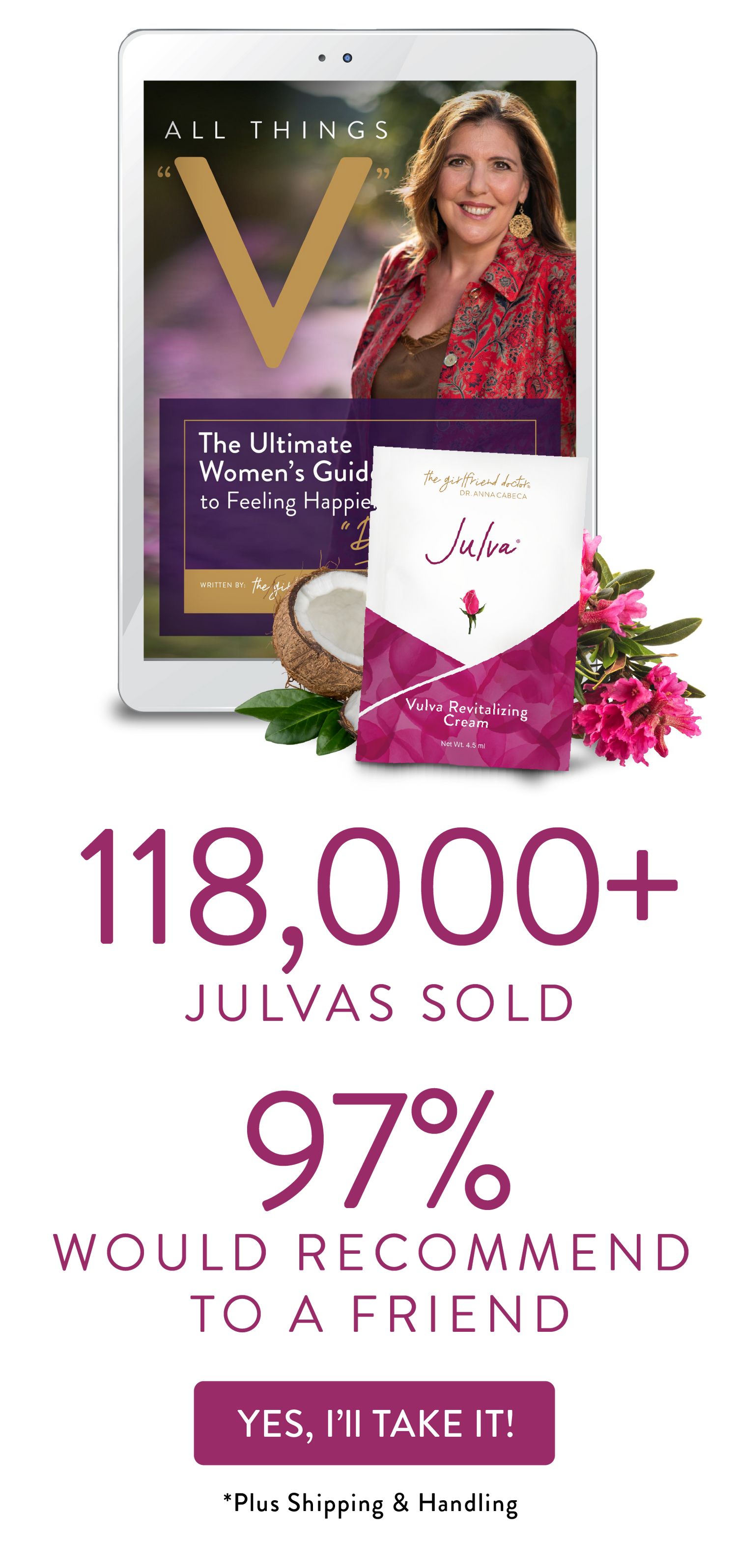 118,000+ Julvas sold. 97% would recommend to a friend. Yes, I'll Take It!