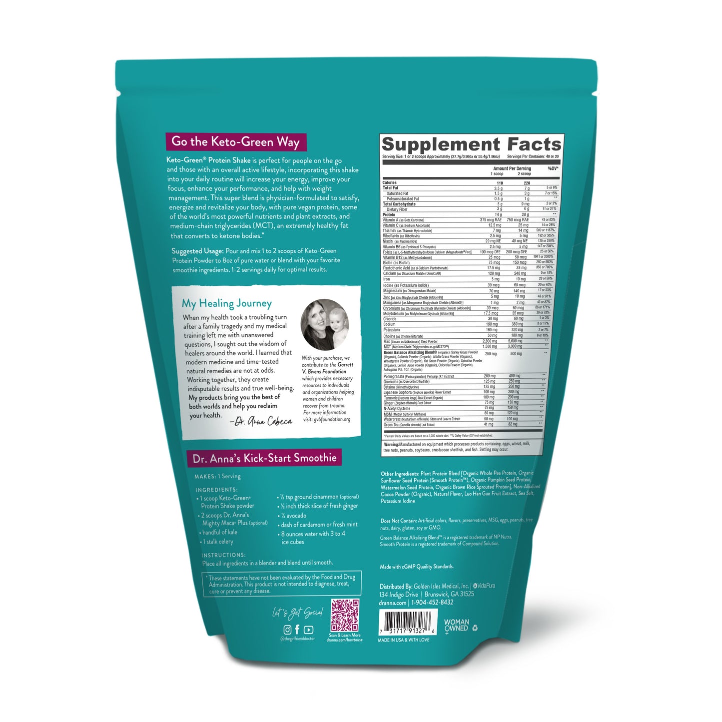 Keto-Green® Shake 40 Servings