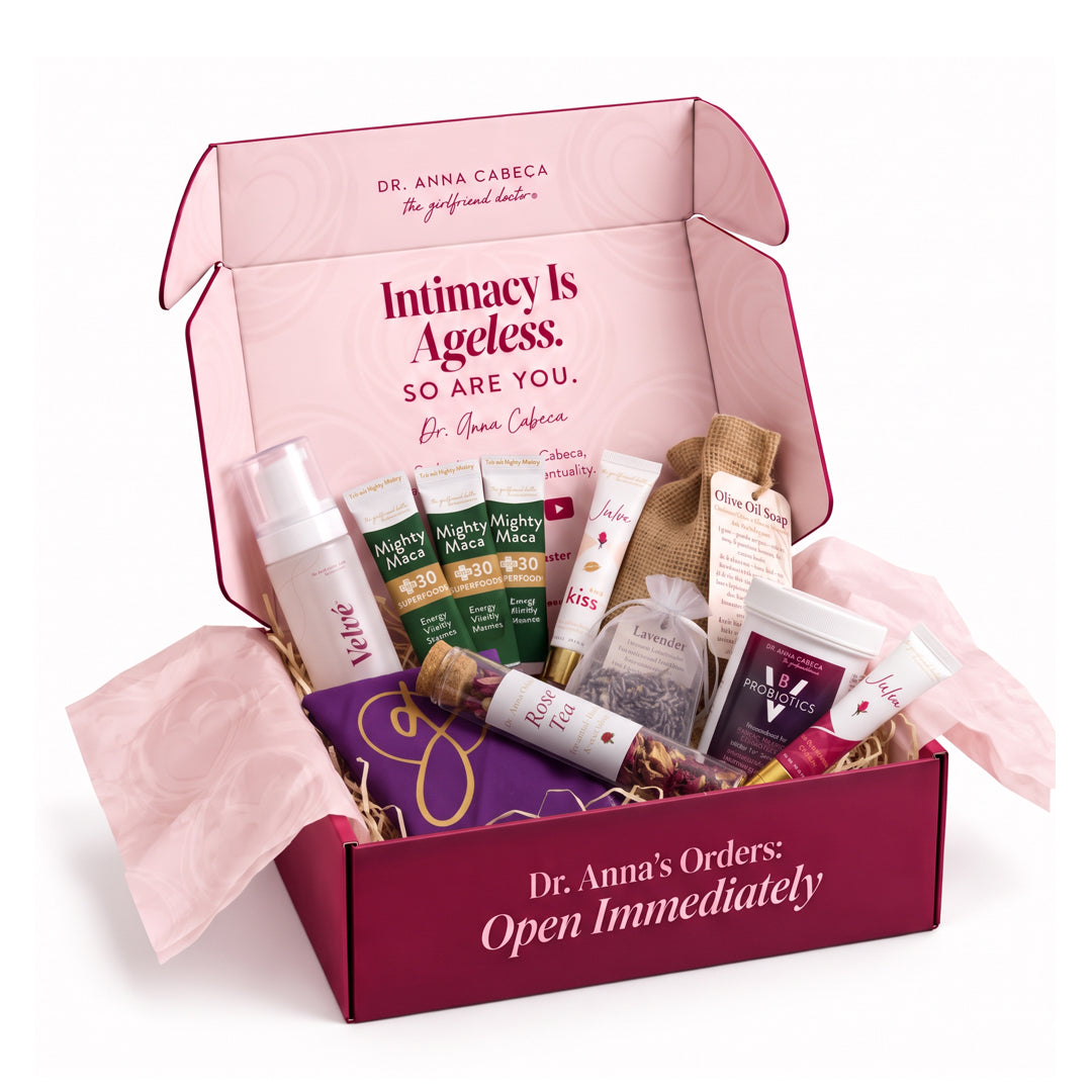 Her Big Gold Box — Complete Women's Wellness Gift Set