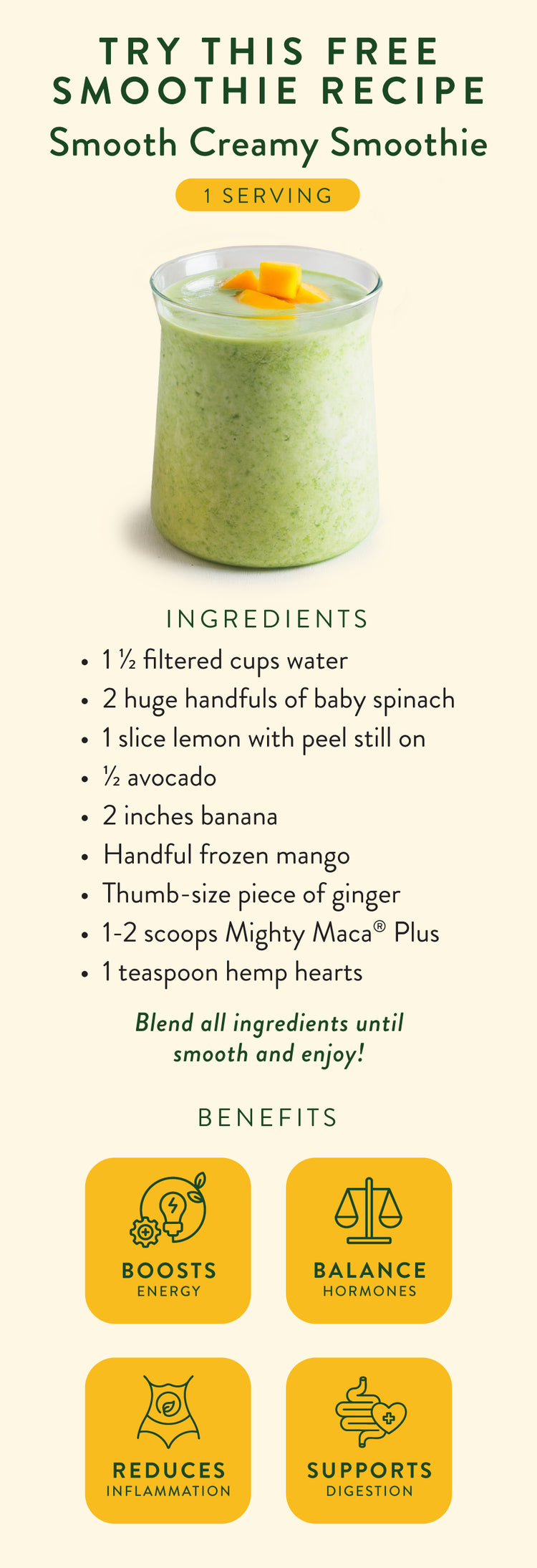 Try this free smoothie recipe 
