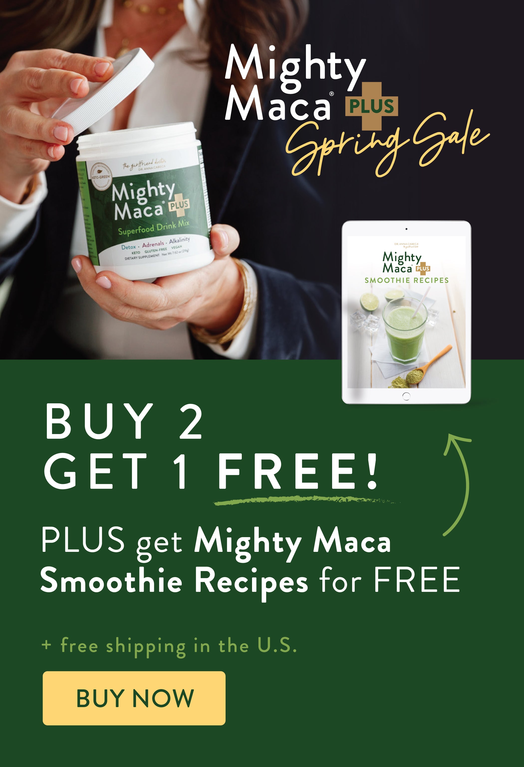 Buy 2 Get 1 Mighty Maca Free