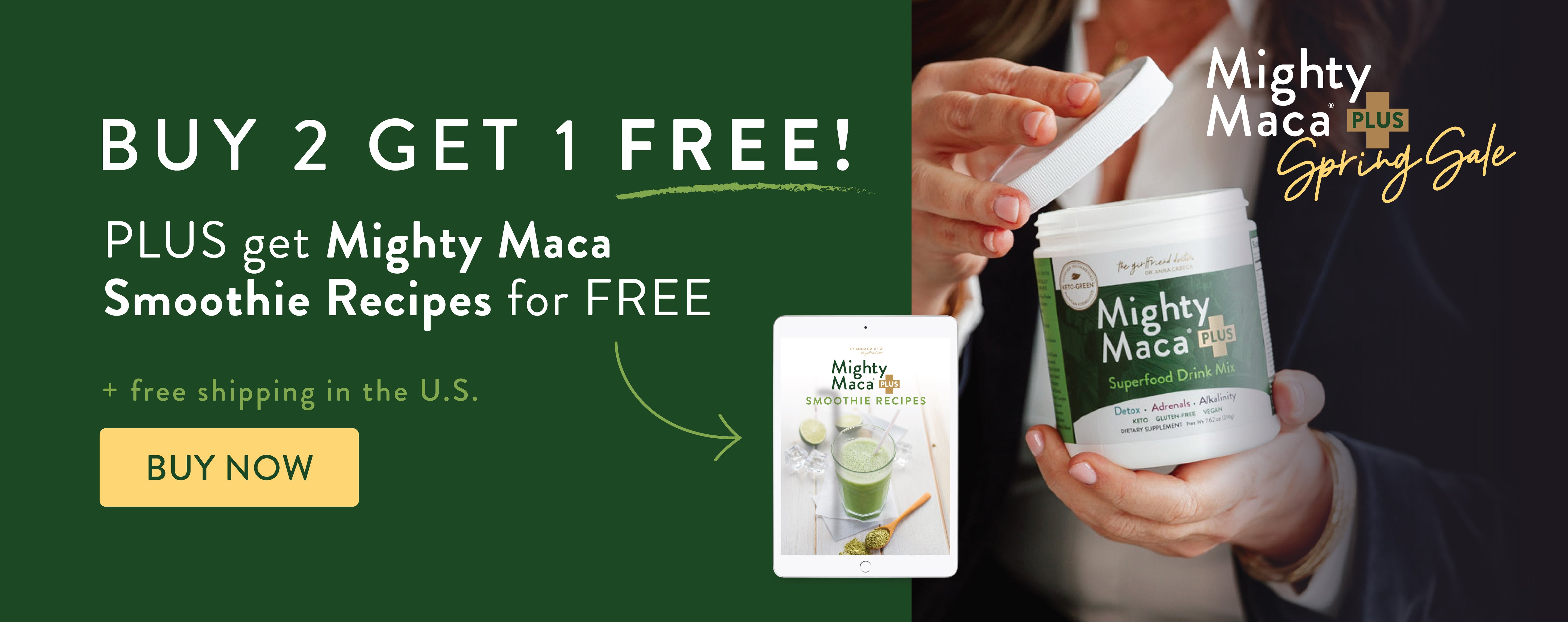 Buy 2 Get 1 Mighty Maca Free