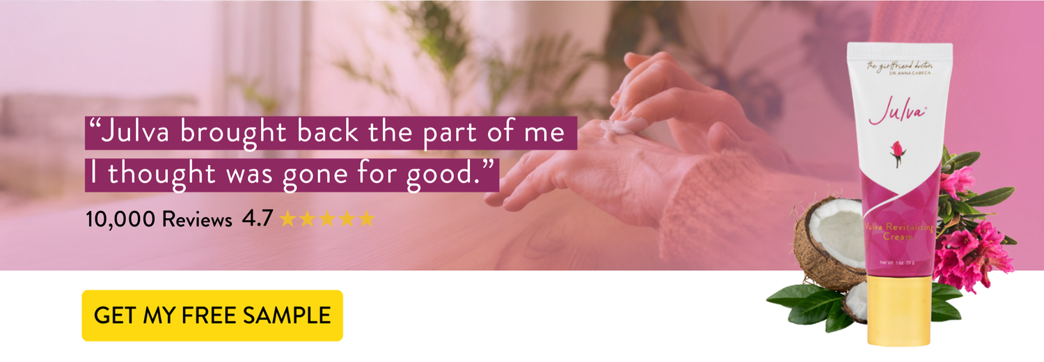'Julva brought back the part of me I thought was gone for good.' 10,000 reviews with 4.7 rating. Get your free sample