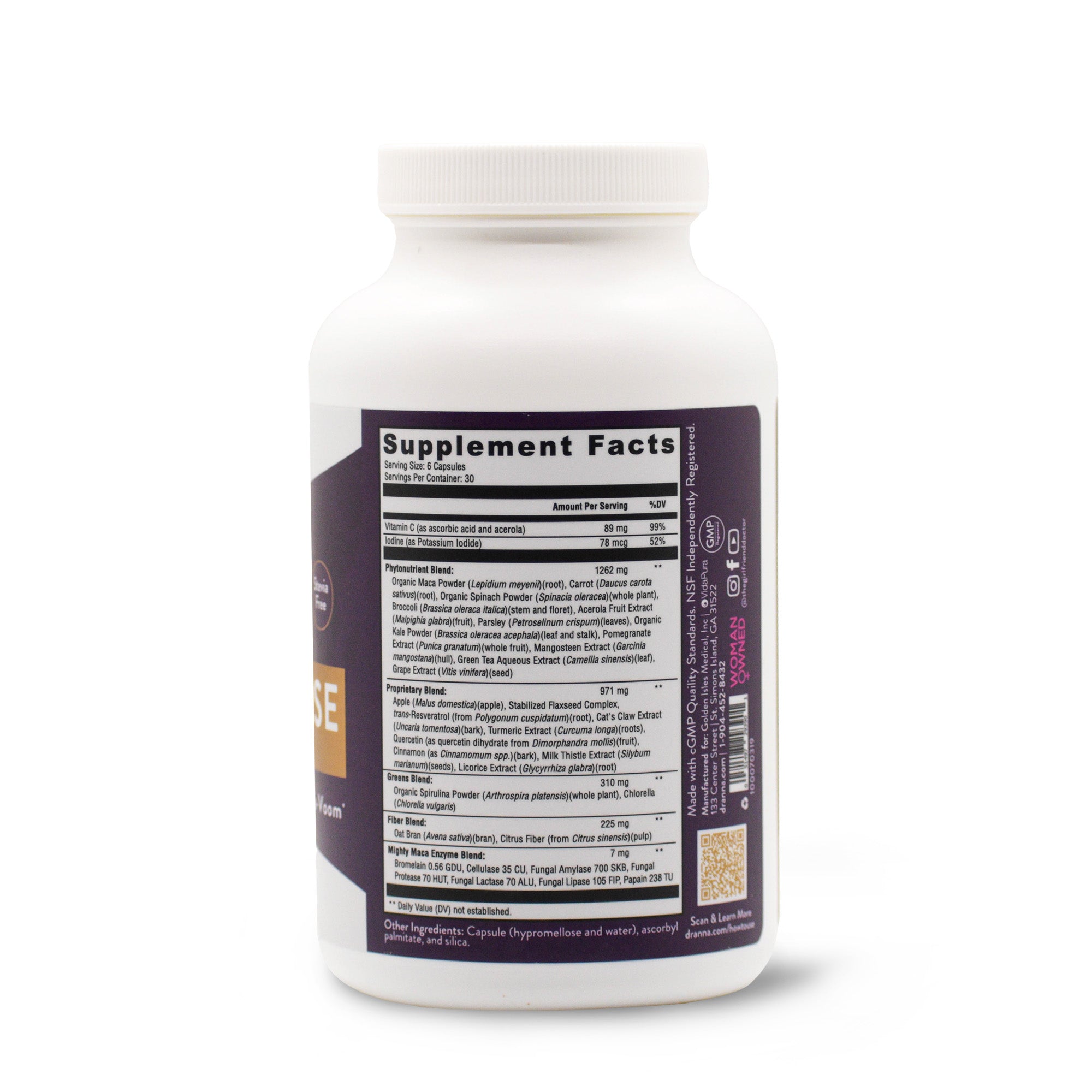 Mighty Maca Menopause Capsules Shop Dr. Anna Cabeca